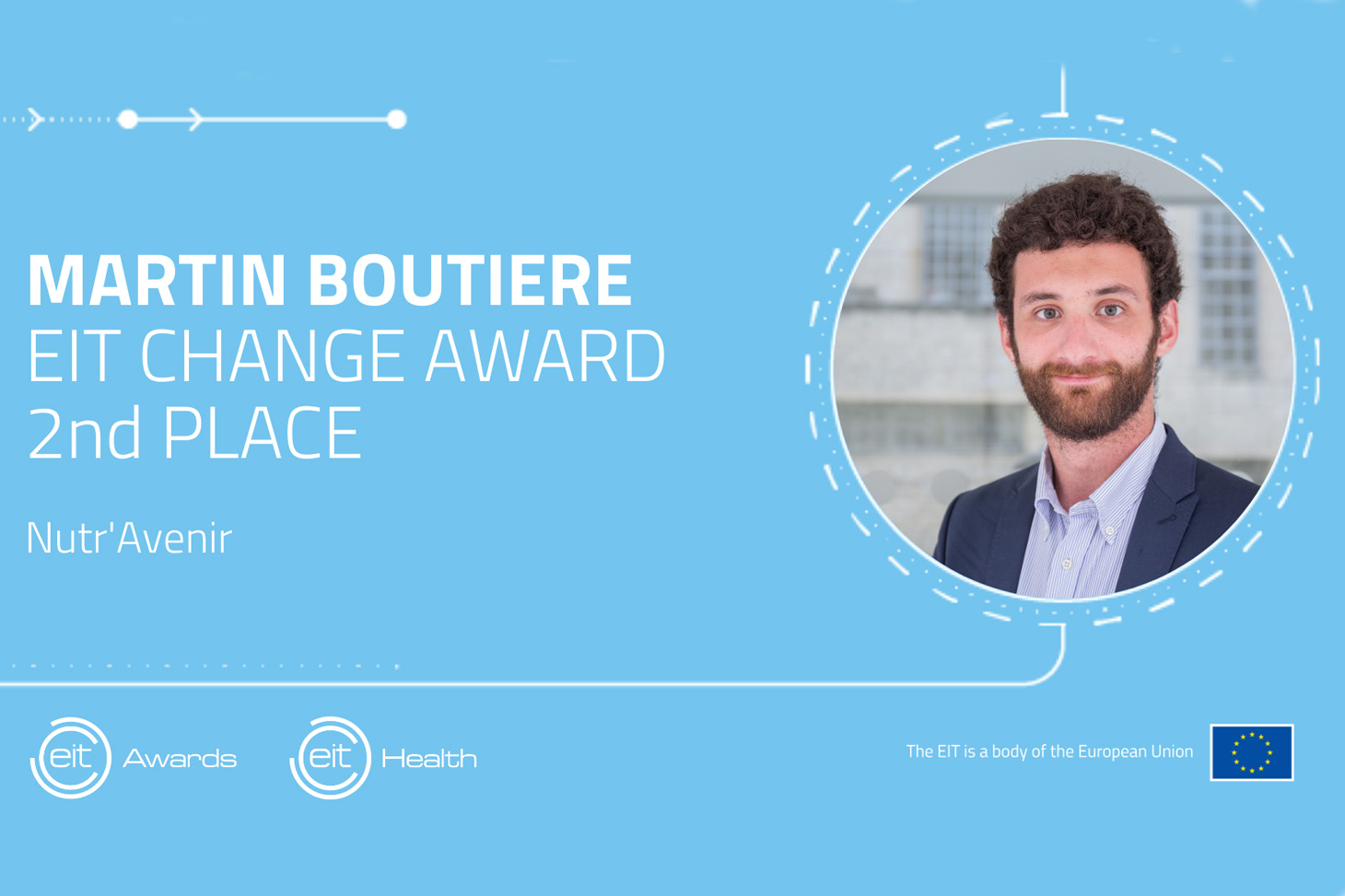 Doctorant au sein du Laboratoire de bioénergétique fondamentale et appliquée (LBFA - Inserm, UGA), Martin Boutière est le premier étudiant français à être distingué dans la catégorie 