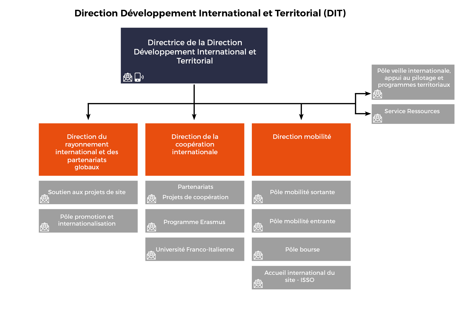 DIT - Organigramme