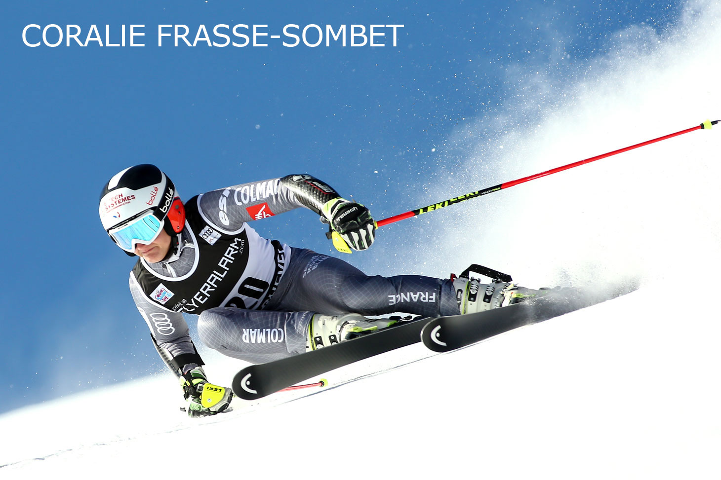 Coralie Frasse-Sombet, étudiante à l’UGA. Equipe de France de ski alpin © Millo Moravski - Agence Zoom
