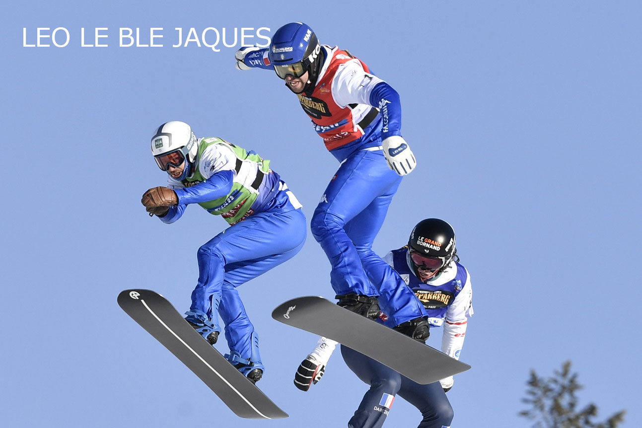 Léo Le Blé Jaques, étudiant à Grenoble INP - UGA. Equipe de France de snowboard © Jonas Ericsson - Agence Zoom