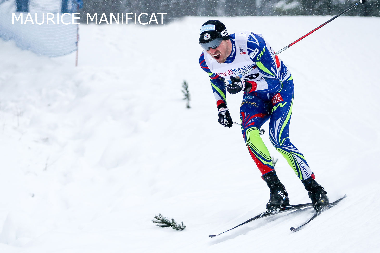 Maurice Manificat, diplômé de l’UGA. Equipe de France de ski de fond © Shutterstock