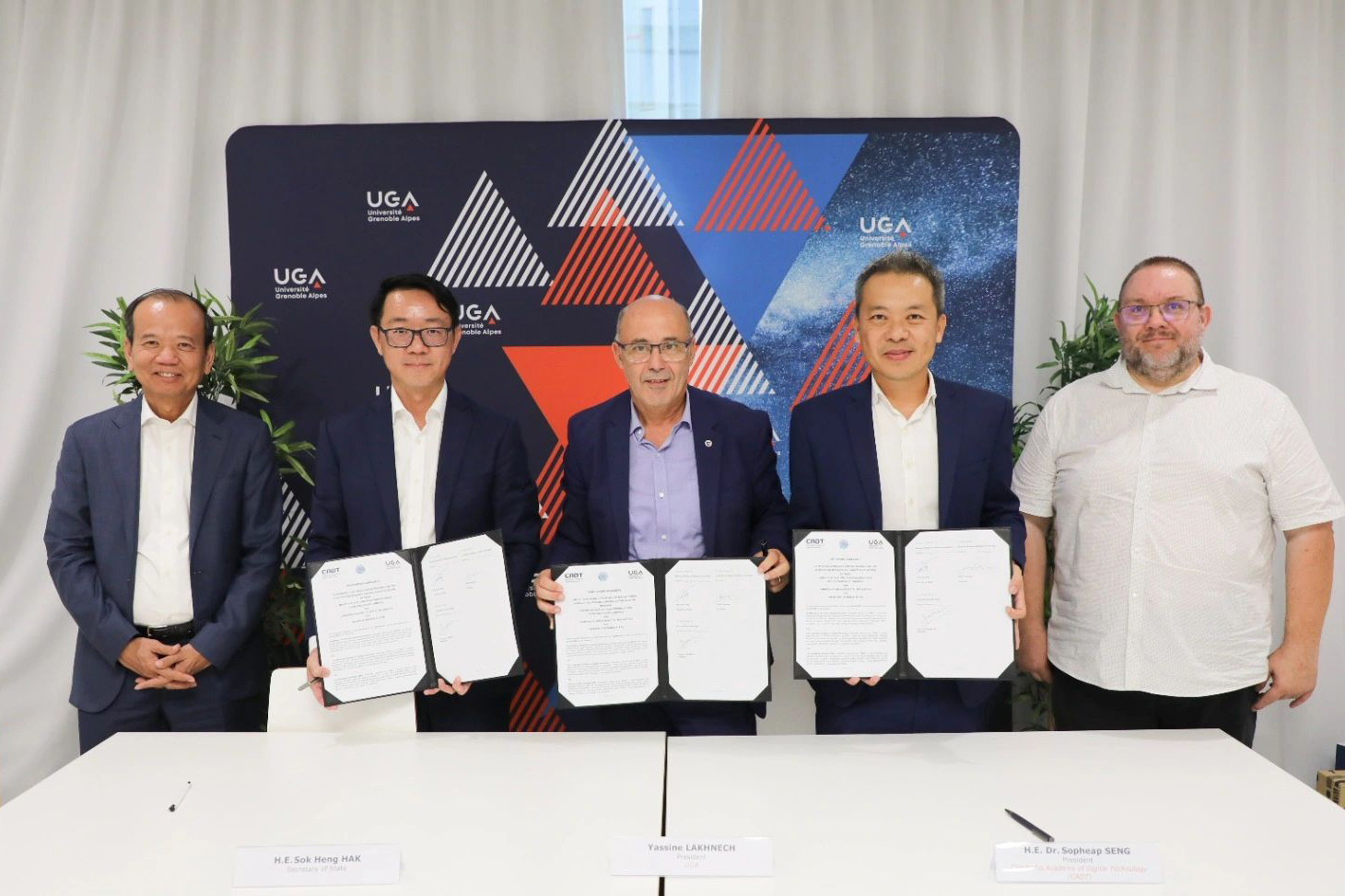 Signature du Memorandum of understanding, le 10 juillet 2026 