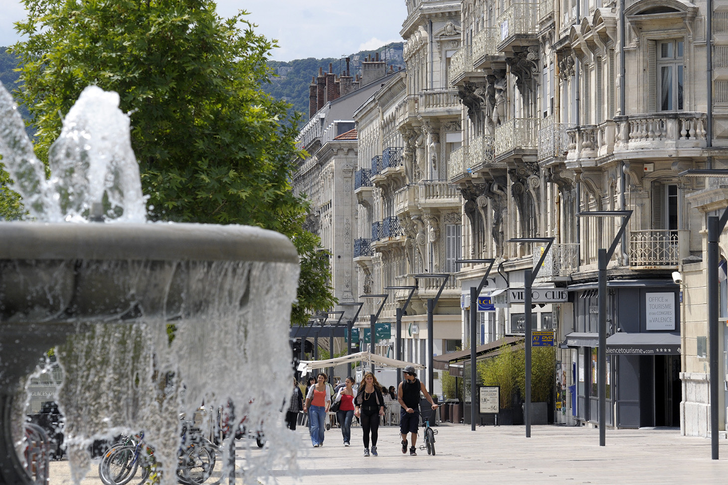 Valence city center Valence city center