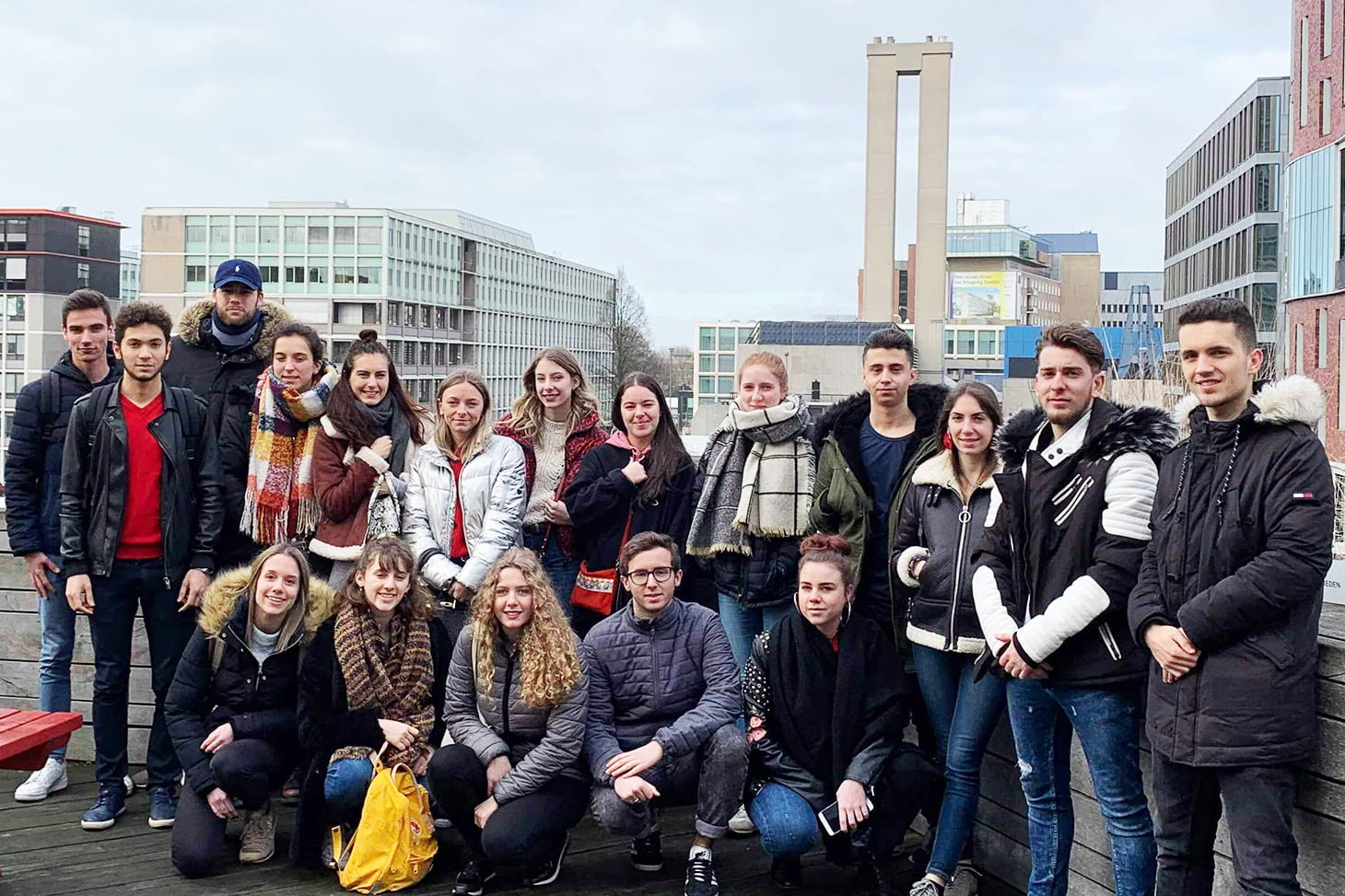 Etudiants de l'IUT de Vienne à Amsterdam