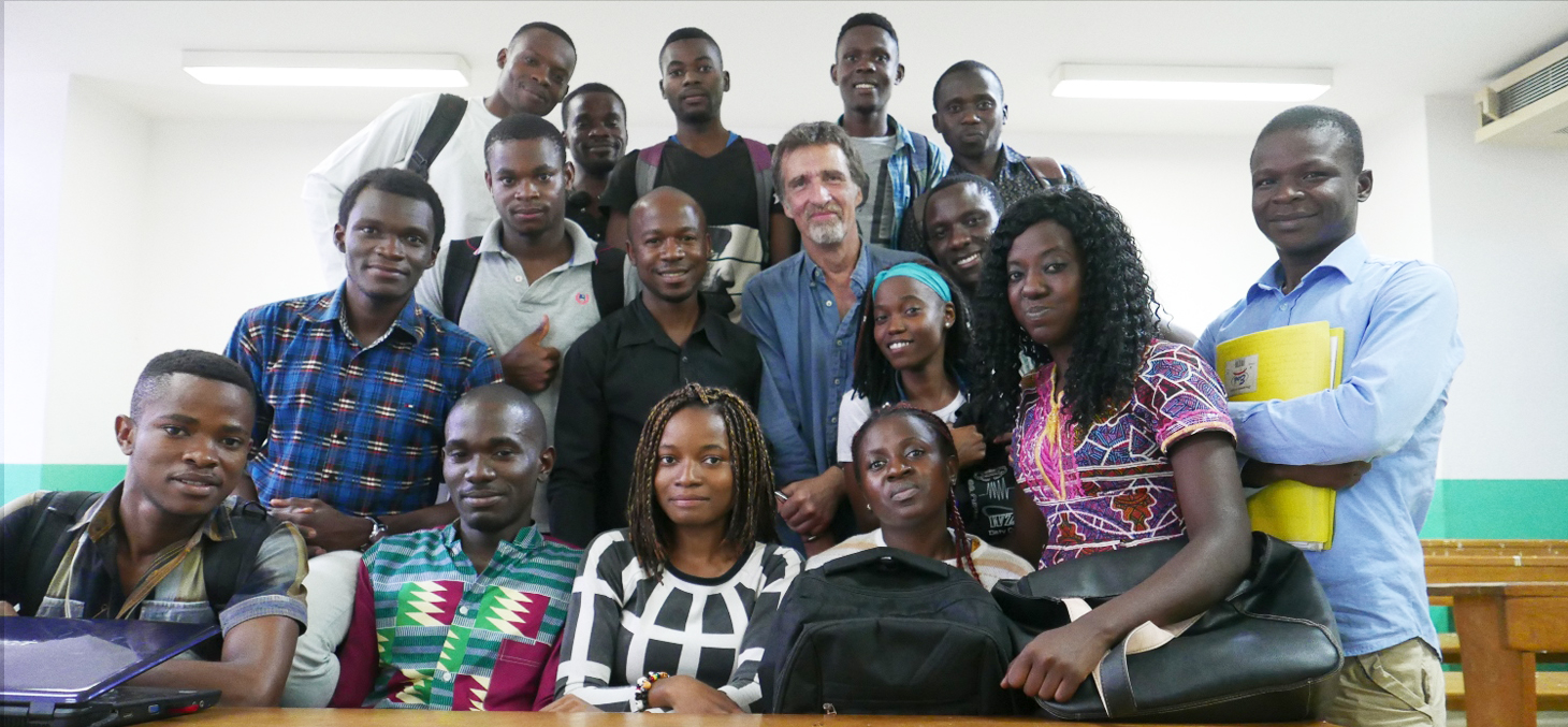 Etudiants du master MAREMA à Yaoundé en 2018.