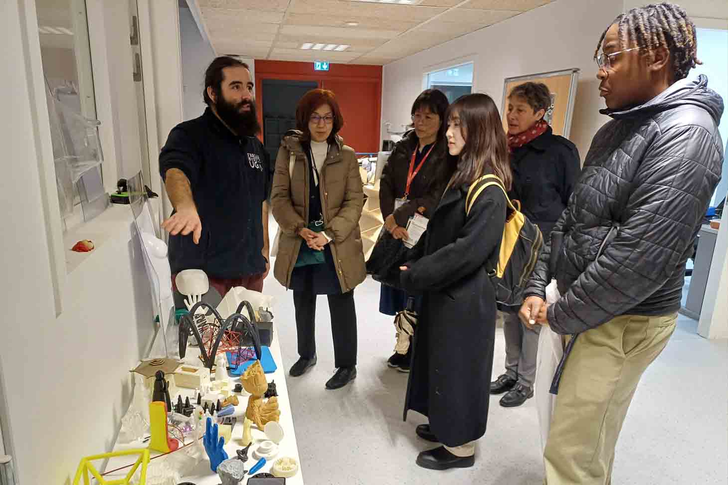 Visite en laboratoire